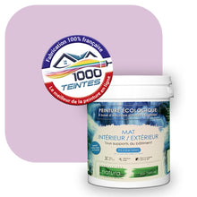 Charger l&#39;image dans la galerie, Peinture écologique Natura Tassili® Les Violets (L&#39;Atelier by Edicolor 126C/126-C/126C1) Intérieur/Extérieur MAT
