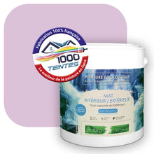 Charger l&#39;image dans la galerie, Peinture écologique Natura Tassili® Les Violets (L&#39;Atelier by Edicolor 126C/126-C/126C1) Intérieur/Extérieur MAT
