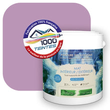 Charger l&#39;image dans la galerie, Peinture écologique Natura Tassili® Les Violets (L&#39;Atelier by Edicolor 126D/126-D/126D1) Intérieur/Extérieur MAT
