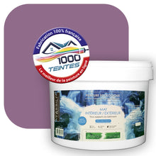 Charger l&#39;image dans la galerie, Peinture écologique Natura Tassili® Les Violets (L&#39;Atelier by Edicolor 126E/126-E/126E1) Intérieur/Extérieur MAT

