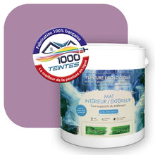Charger l&#39;image dans la galerie, Peinture écologique Natura Tassili® Les Violets (L&#39;Atelier by Edicolor 128A/128-A/128A1) Intérieur/Extérieur MAT
