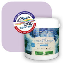 Charger l&#39;image dans la galerie, Peinture écologique Natura Tassili® Les Violets (L&#39;Atelier by Edicolor 129C/129-C/129C1) Intérieur/Extérieur MAT
