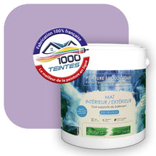 Charger l&#39;image dans la galerie, Peinture écologique Natura Tassili® Les Violets (L&#39;Atelier by Edicolor 130A/130-A/130A1) Intérieur/Extérieur MAT
