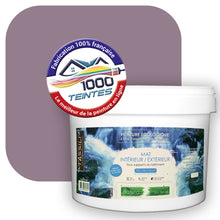 Charger l&#39;image dans la galerie, Peinture écologique Natura Tassili® Les Violets (L&#39;Atelier by Edicolor 131D/131-D/131D1) Intérieur/Extérieur MAT
