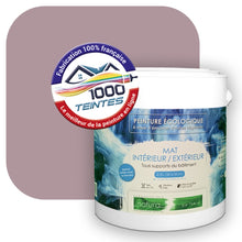 Charger l&#39;image dans la galerie, Peinture écologique Natura Tassili® Les Violets (L&#39;Atelier by Edicolor 132D/132-D/132D1) Intérieur/Extérieur MAT
