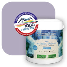 Charger l&#39;image dans la galerie, Peinture écologique Natura Tassili® Les Violets (L&#39;Atelier by Edicolor 134C/134-C/134C1) Intérieur/Extérieur MAT
