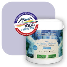 Charger l&#39;image dans la galerie, Peinture écologique Natura Tassili® Les Violets (L&#39;Atelier by Edicolor 136A/136-A/136A1) Intérieur/Extérieur MAT
