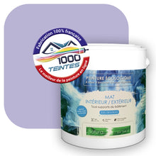 Charger l&#39;image dans la galerie, Peinture écologique Natura Tassili® Les Violets (L&#39;Atelier by Edicolor 136B/136-B/136B1) Intérieur/Extérieur MAT
