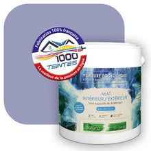 Charger l&#39;image dans la galerie, Peinture écologique Natura Tassili® Les Violets (L&#39;Atelier by Edicolor 137C/137-C/137C1) Intérieur/Extérieur MAT
