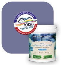 Charger l&#39;image dans la galerie, Peinture écologique Natura Tassili® Les Violets (L&#39;Atelier by Edicolor 137D/137-D/137D1) Intérieur/Extérieur MAT
