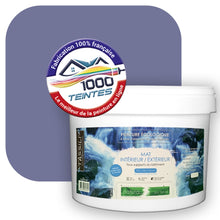 Charger l&#39;image dans la galerie, Peinture écologique Natura Tassili® Les Violets (L&#39;Atelier by Edicolor 137D/137-D/137D1) Intérieur/Extérieur MAT
