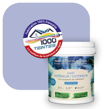 Charger l&#39;image dans la galerie, Peinture écologique Natura Tassili® Les Violets (L&#39;Atelier by Edicolor 138D/138-D/138D1) Intérieur/Extérieur MAT
