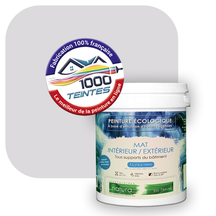 Peinture écologique Natura Tassili® Les Violets (L'Atelier by Edicolor 139A/139-A/139A1) Intérieur/Extérieur MAT