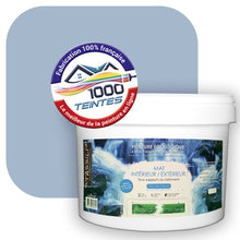 Charger l&#39;image dans la galerie, Peinture écologique Natura Tassili® Les Bleus (L&#39;Atelier by Edicolor 143C/143-C/143C1) Intérieur/Extérieur MAT
