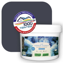 Charger l&#39;image dans la galerie, Peinture écologique Natura Tassili® Les Bleus (L&#39;Atelier by Edicolor 144E/144-E/144E1) Intérieur/Extérieur MAT
