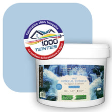 Charger l&#39;image dans la galerie, Peinture écologique Natura Tassili® Les Bleus (L&#39;Atelier by Edicolor 147A/147-A/147A1) Intérieur/Extérieur MAT
