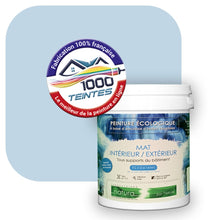 Charger l&#39;image dans la galerie, Peinture écologique Natura Tassili® Les Bleus (L&#39;Atelier by Edicolor 148A/148-A/148A1) Intérieur/Extérieur MAT
