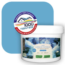Charger l&#39;image dans la galerie, Peinture écologique Natura Tassili® Les Bleus (L&#39;Atelier by Edicolor 155B/155-B/155B1) Intérieur/Extérieur MAT
