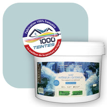 Charger l&#39;image dans la galerie, Peinture écologique Natura Tassili® Les Bleus (L&#39;Atelier by Edicolor 157C/157-C/157C1) Intérieur/Extérieur MAT
