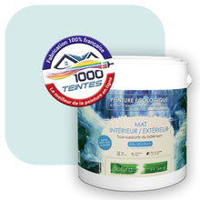 Charger l&#39;image dans la galerie, Peinture écologique Natura Tassili® Les Bleus (L&#39;Atelier by Edicolor 159A/159-A/159A1) Intérieur/Extérieur MAT
