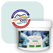 Charger l&#39;image dans la galerie, Peinture écologique Natura Tassili® Les Bleus (L&#39;Atelier by Edicolor 161A/161-A/161A1) Intérieur/Extérieur MAT
