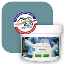 Charger l&#39;image dans la galerie, Peinture écologique Natura Tassili® Les Bleus (L&#39;Atelier by Edicolor 165D/165-D/165D1) Intérieur/Extérieur MAT
