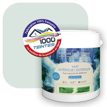 Charger l&#39;image dans la galerie, Peinture écologique Natura Tassili® Les Bleus (L&#39;Atelier by Edicolor 166A/166-A/166A1) Intérieur/Extérieur MAT
