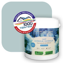 Charger l&#39;image dans la galerie, Peinture écologique Natura Tassili® Les Bleus (L&#39;Atelier by Edicolor 166B/166-B/166B1) Intérieur/Extérieur MAT
