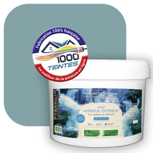 Charger l&#39;image dans la galerie, Peinture écologique Natura Tassili® Les Bleus (L&#39;Atelier by Edicolor 166C/166-C/166C1) Intérieur/Extérieur MAT
