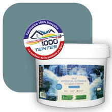 Charger l&#39;image dans la galerie, Peinture écologique Natura Tassili® Les Bleus (L&#39;Atelier by Edicolor 166D/166-D/166D1) Intérieur/Extérieur MAT
