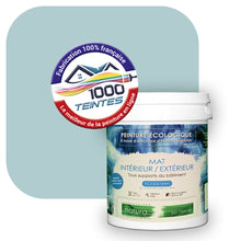Charger l&#39;image dans la galerie, Peinture écologique Natura Tassili® Les Bleus (L&#39;Atelier by Edicolor 167A/167-A/167A1) Intérieur/Extérieur MAT
