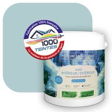 Charger l&#39;image dans la galerie, Peinture écologique Natura Tassili® Les Bleus (L&#39;Atelier by Edicolor 167A/167-A/167A1) Intérieur/Extérieur MAT
