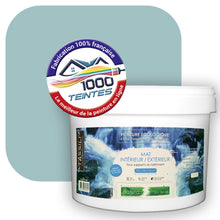 Charger l&#39;image dans la galerie, Peinture écologique Natura Tassili® Les Bleus (L&#39;Atelier by Edicolor 167B/167-B/167B1) Intérieur/Extérieur MAT
