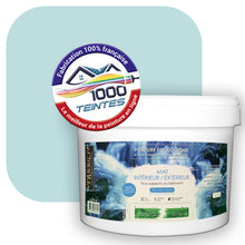 Charger l&#39;image dans la galerie, Peinture écologique Natura Tassili® Les Bleus (L&#39;Atelier by Edicolor 168A/168-A/168A1) Intérieur/Extérieur MAT
