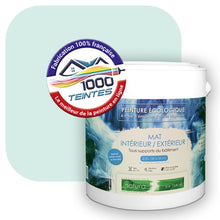 Charger l&#39;image dans la galerie, Peinture écologique Natura Tassili® Les Bleus (L&#39;Atelier by Edicolor 170A/170-A/170A1) Intérieur/Extérieur MAT
