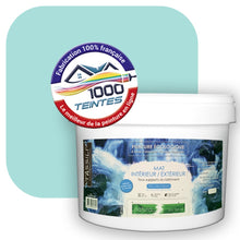Charger l&#39;image dans la galerie, Peinture écologique Natura Tassili® Les Bleus (L&#39;Atelier by Edicolor 170B/170-B/170B1) Intérieur/Extérieur MAT
