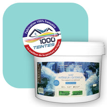 Charger l&#39;image dans la galerie, Peinture écologique Natura Tassili® Les Bleus (L&#39;Atelier by Edicolor 170C/170-C/170C1) Intérieur/Extérieur MAT
