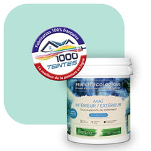 Charger l&#39;image dans la galerie, Peinture écologique Natura Tassili® Les Bleus (L&#39;Atelier by Edicolor 171A/171-A/171A1) Intérieur/Extérieur MAT
