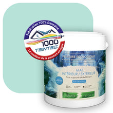 Charger l&#39;image dans la galerie, Peinture écologique Natura Tassili® Les Bleus (L&#39;Atelier by Edicolor 171A/171-A/171A1) Intérieur/Extérieur MAT
