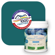 Charger l&#39;image dans la galerie, Peinture écologique Natura Tassili® Les Bleus (L&#39;Atelier by Edicolor 171E/171-E/171E1) Intérieur/Extérieur MAT
