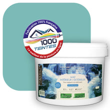 Charger l&#39;image dans la galerie, Peinture écologique Natura Tassili® Les Bleus (L&#39;Atelier by Edicolor 172C/172-C/172C1) Intérieur/Extérieur MAT
