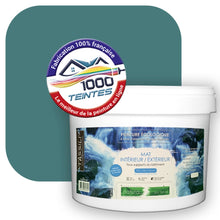 Charger l&#39;image dans la galerie, Peinture écologique Natura Tassili® Les Bleus (L&#39;Atelier by Edicolor 172E/172-E/172E1) Intérieur/Extérieur MAT
