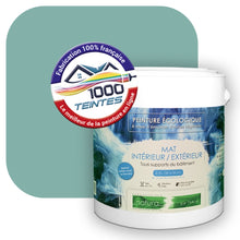 Charger l&#39;image dans la galerie, Peinture écologique Natura Tassili® Les Verts (L&#39;Atelier by Edicolor 173D/173-D/173D1) Intérieur/Extérieur MAT
