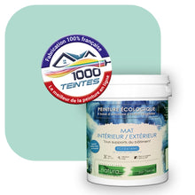 Charger l&#39;image dans la galerie, Peinture écologique Natura Tassili® Les Verts (L&#39;Atelier by Edicolor 174A/174-A/174A1) Intérieur/Extérieur MAT
