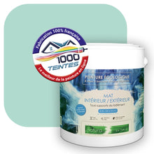 Charger l&#39;image dans la galerie, Peinture écologique Natura Tassili® Les Verts (L&#39;Atelier by Edicolor 174A/174-A/174A1) Intérieur/Extérieur MAT
