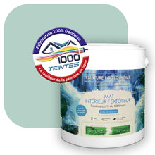 Charger l&#39;image dans la galerie, Peinture écologique Natura Tassili® Les Verts (L&#39;Atelier by Edicolor 175A/175-A/175A1) Intérieur/Extérieur MAT
