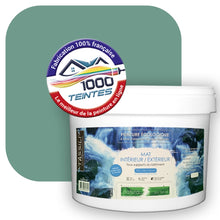 Charger l&#39;image dans la galerie, Peinture écologique Natura Tassili® Les Verts (L&#39;Atelier by Edicolor 177C/177-C/177C1) Intérieur/Extérieur MAT
