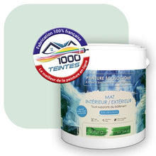 Charger l&#39;image dans la galerie, Peinture écologique Natura Tassili® Les Verts (L&#39;Atelier by Edicolor 178A/178-A/178A1) Intérieur/Extérieur MAT
