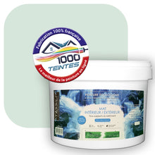 Charger l&#39;image dans la galerie, Peinture écologique Natura Tassili® Les Verts (L&#39;Atelier by Edicolor 178A/178-A/178A1) Intérieur/Extérieur MAT

