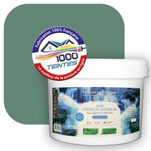Charger l&#39;image dans la galerie, Peinture écologique Natura Tassili® Les Verts (L&#39;Atelier by Edicolor 178D/178-D/178D1) Intérieur/Extérieur MAT
